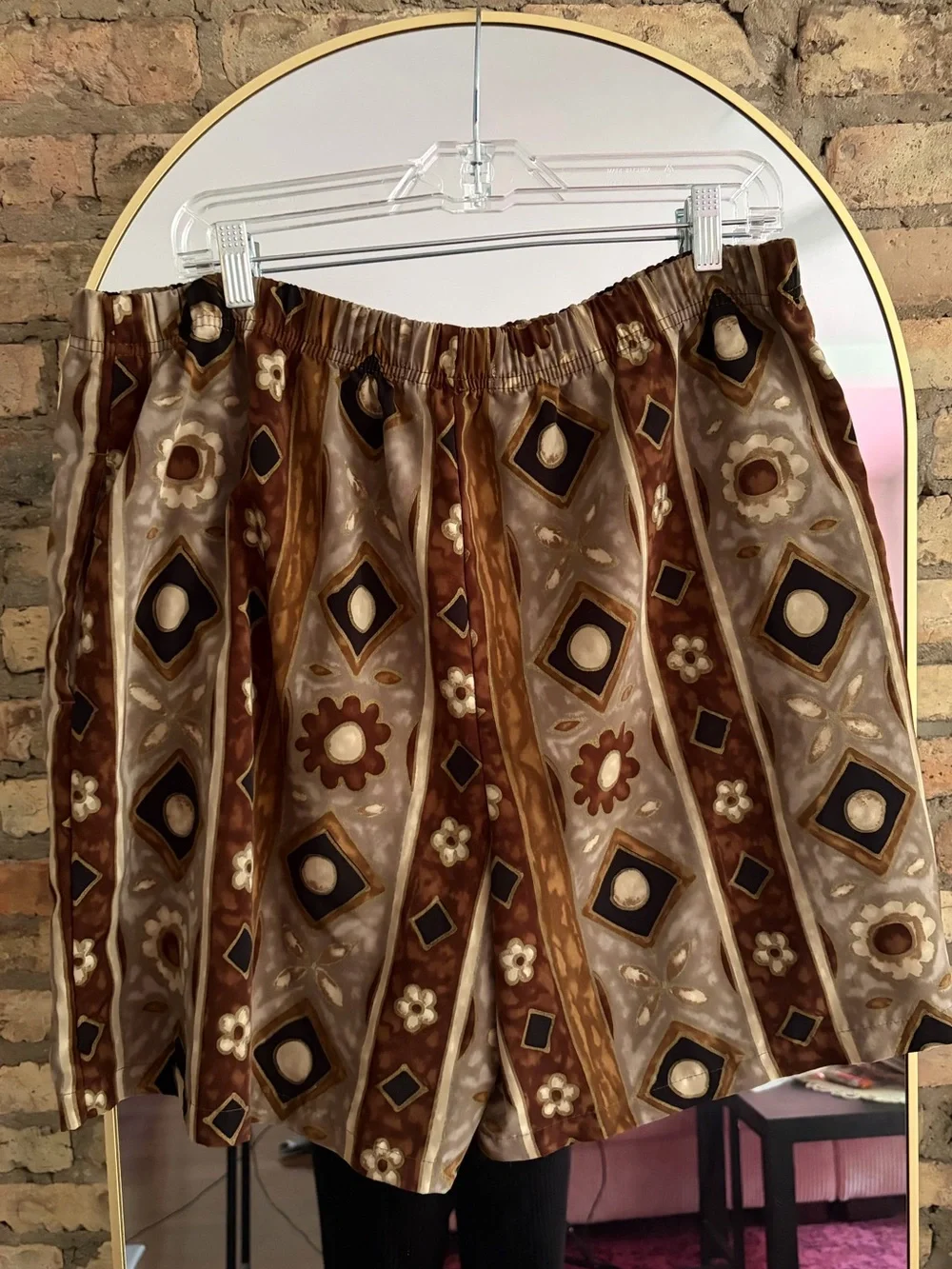 Vintage patterned skort - Picture 6 of 6